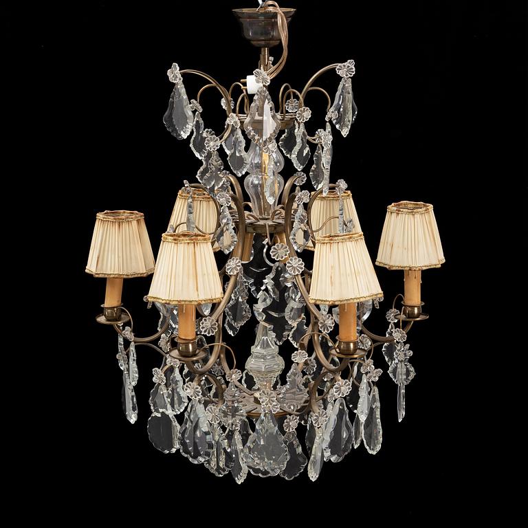 A Baroque style chandelier, first half of the 20th Century.