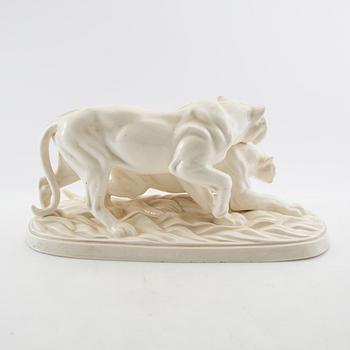 Figure group Katzhütte Germany first half of the 20th century porcelain.