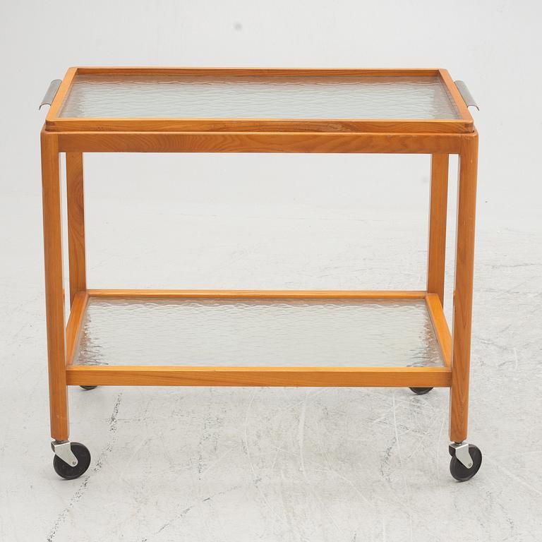 Serving cart, functionalist, 1930s/40s.