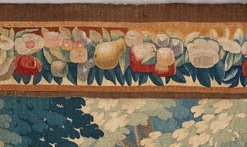 A TAPESTRY, tapestry weave, France 18th century, ca 276 x 374,5 cm.