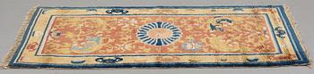 A rug, an antique Ningxia, ca 167,5 x 71-75 cm.