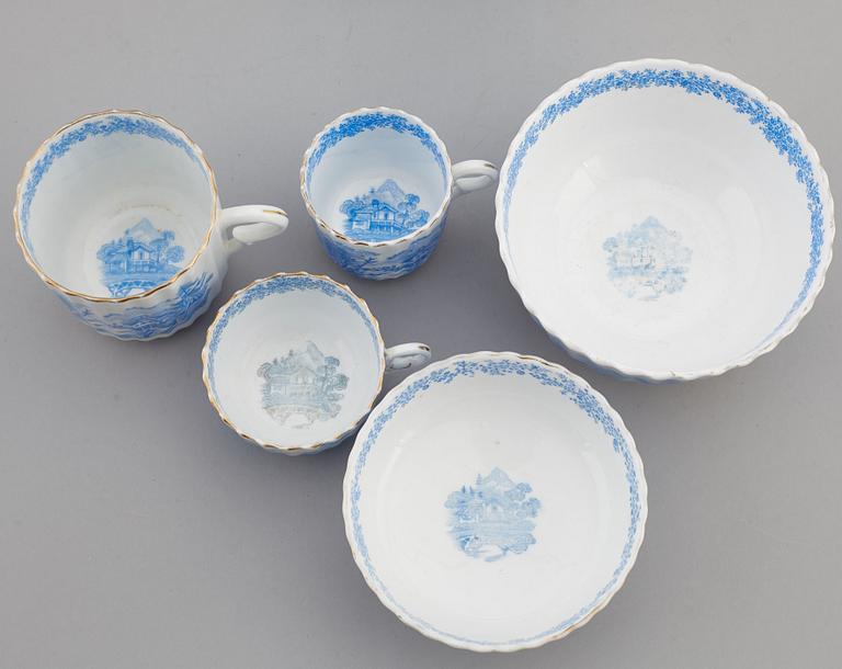 A porcelaine service, Rörstrand (28 pc).