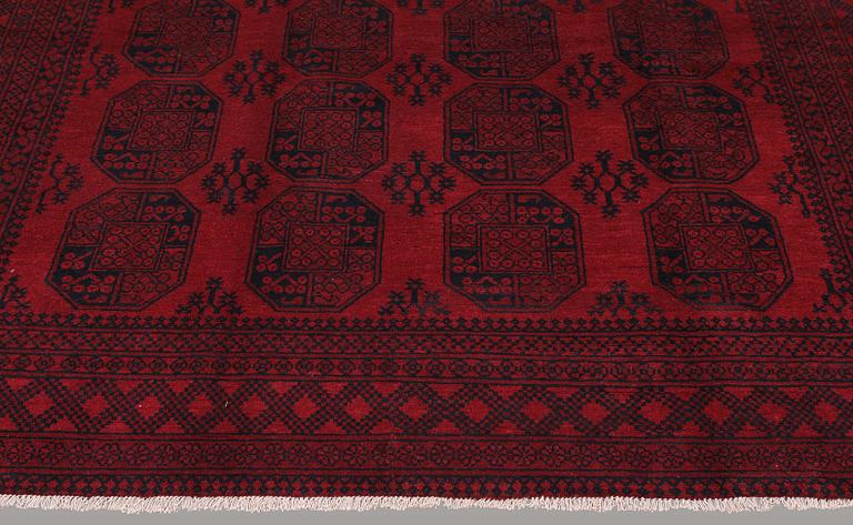 A carpet, Afghan, ca 345 x 256 cm.