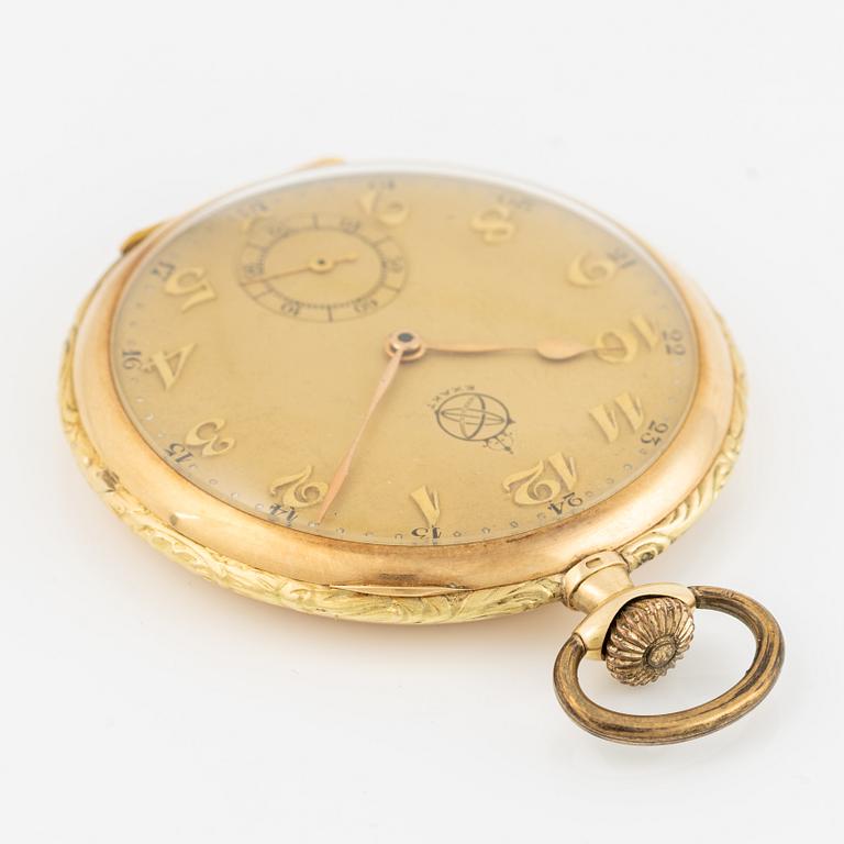 Exakt, fickur, 49 mm.