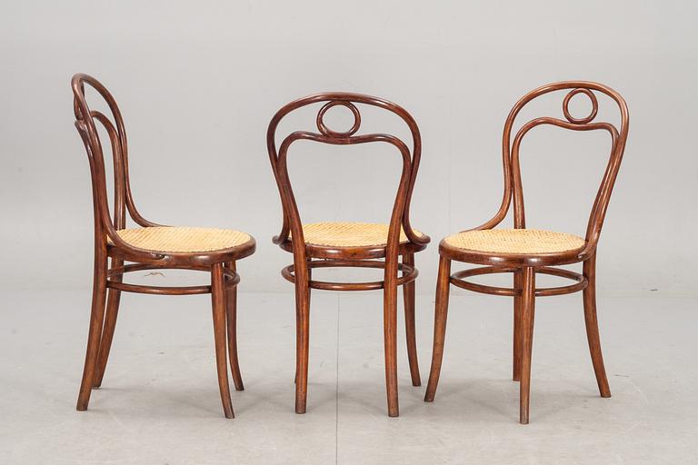 STOLAR, 3 st, Thonet, 1900-talets början.