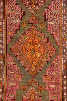 A runner, semi-antique Karabagh, ca 480 x 148 cm.