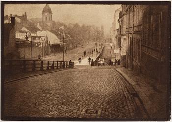 HENRY B. GOODWIN, Two photo gravures from the book Vårt vackra Stockholm signed in the negative.