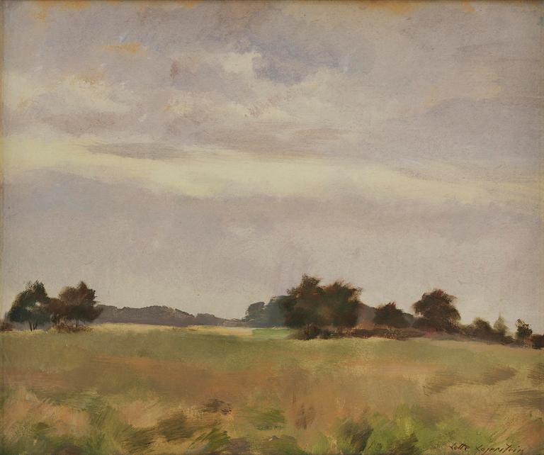 Lotte Laserstein, Heath landscape, Öland.