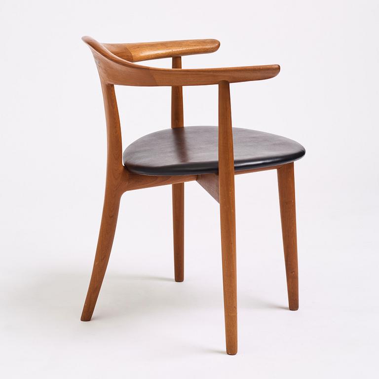 Erik Andersen & Palle Pedersen a teak chair, Randers Møbelfabrik, Denmark 1950s.