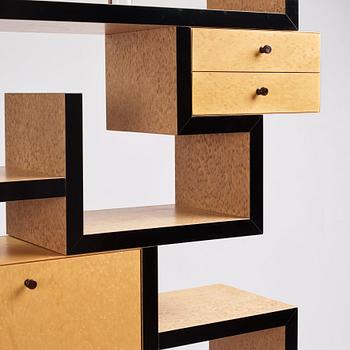 Ettore Sottsass, a "Max" bookcase, Memphis, Italy, post 1987.