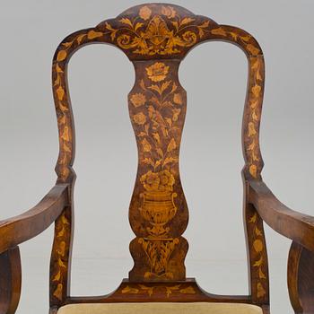 KARMSTOL, Holland, 1800-tal.