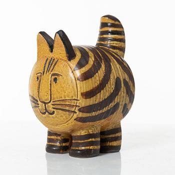Lisa Larson, a 'Stora katten' stoneware figurine from the series 'Jura', Gustavsberg.