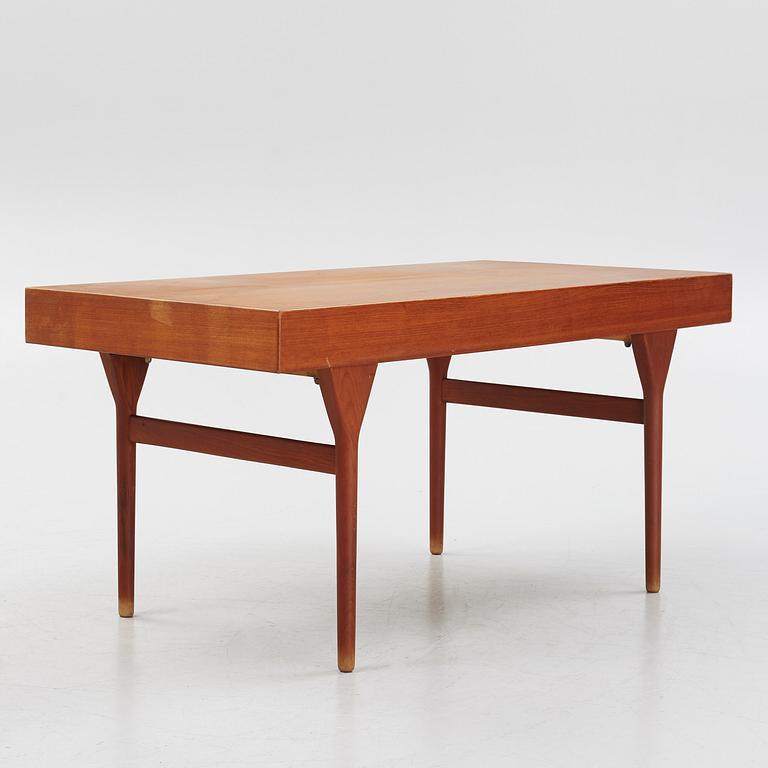 Nanna Ditzel, a teakwood desk from Søren Willadsen Møbelfabrik, Denmark, 1950's.
