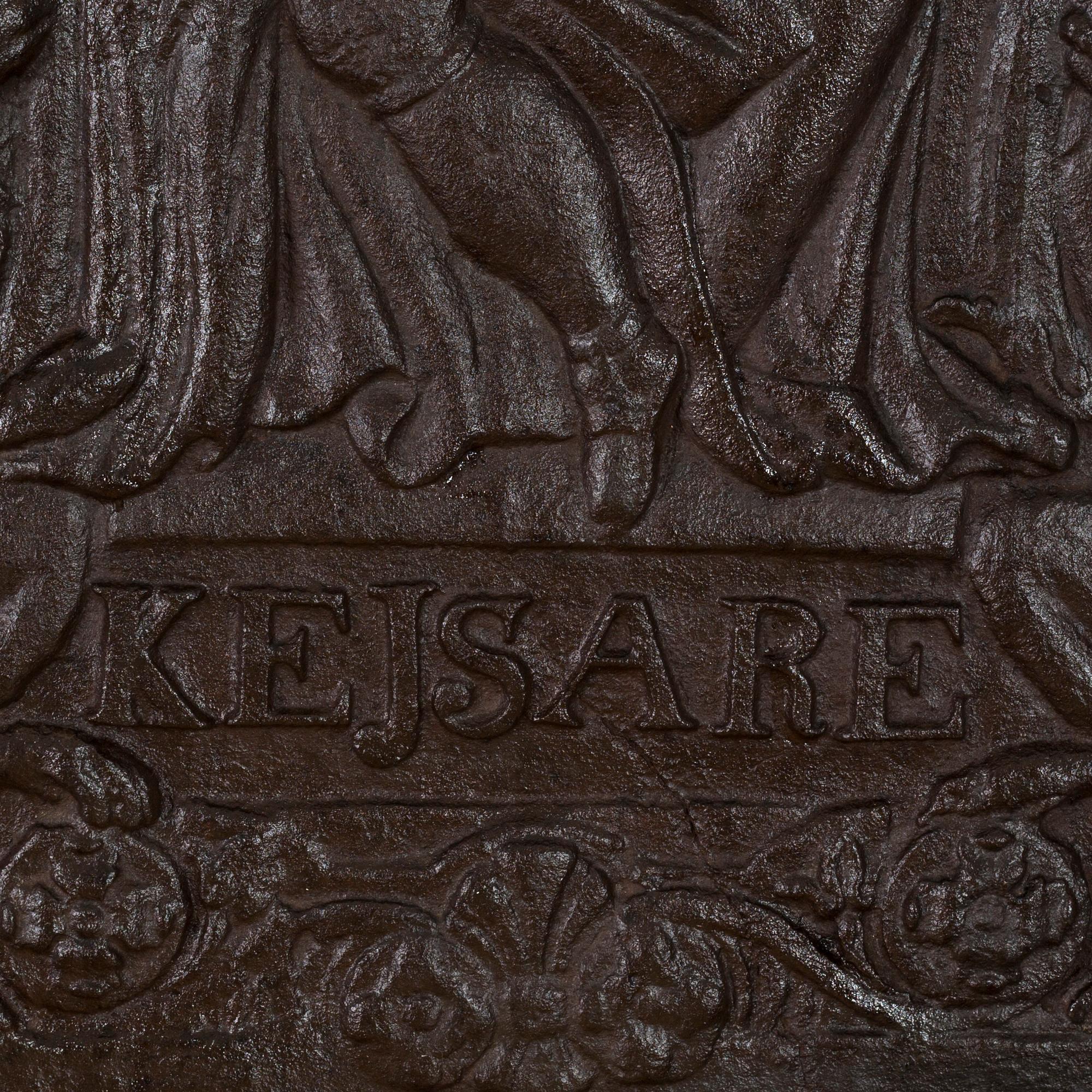 SÄTTUGNSPLATTA, gjutjärn, Örmo Bruk.