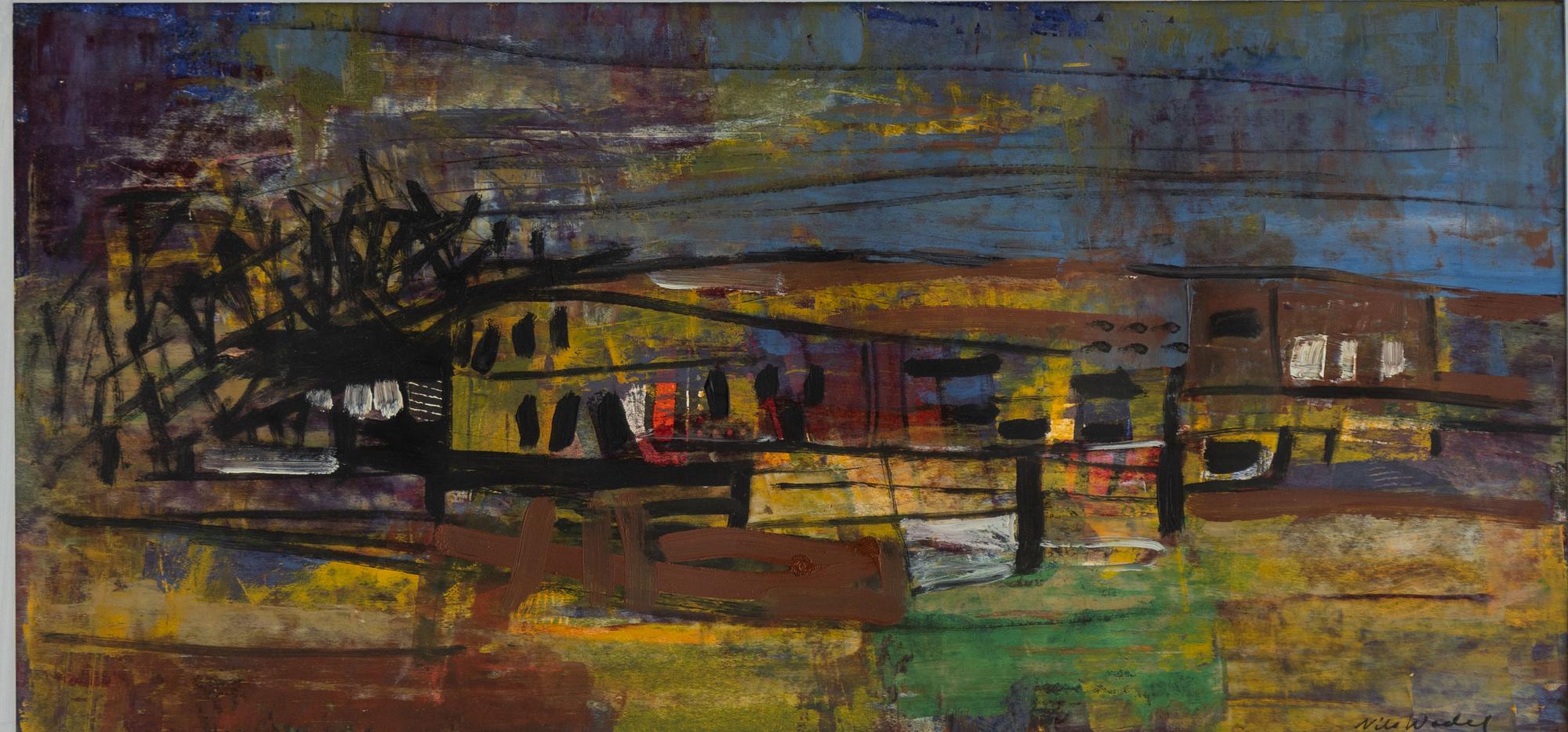 Nils Wedel, Landskap.