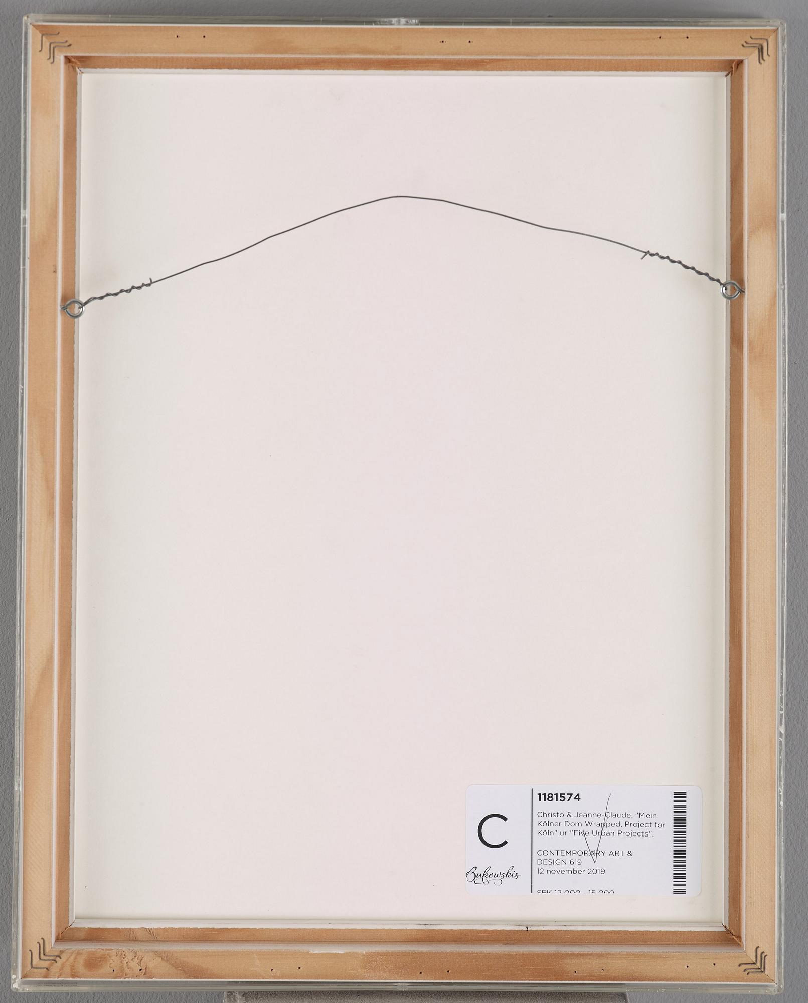 Christo & Jeanne-Claude, "Mein Kölner Dom Wrapped, Project for Köln" from "Five Urban Projects".