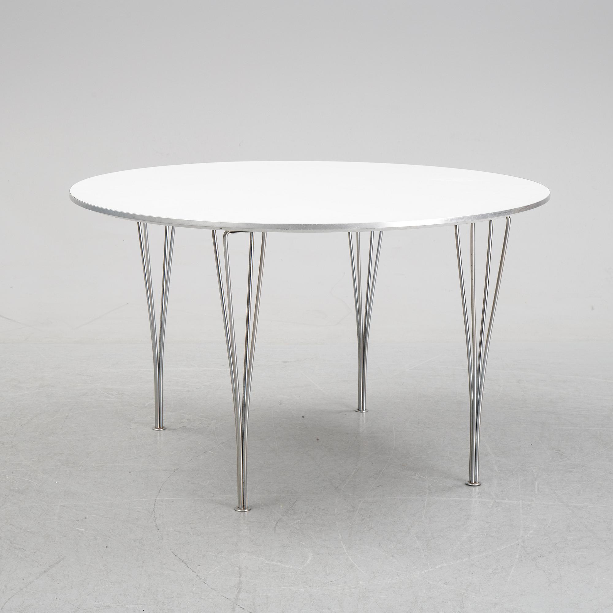 Bruno Mathsson och Piet Hein, matbord, Fritz Hansen, Danmark, 1986.