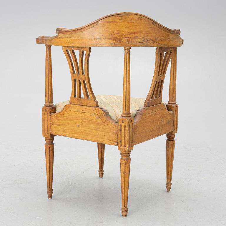 Puderstol, Louis XVI, Frankrike, 1700-talets senare del.