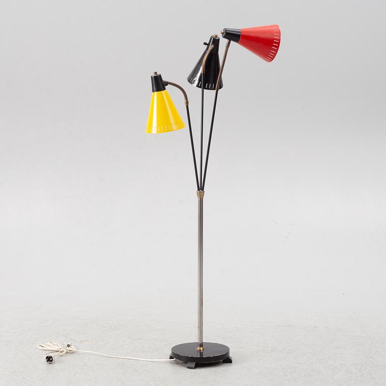 An ÖIA floor lamp, Swedish Modern, 1950s.