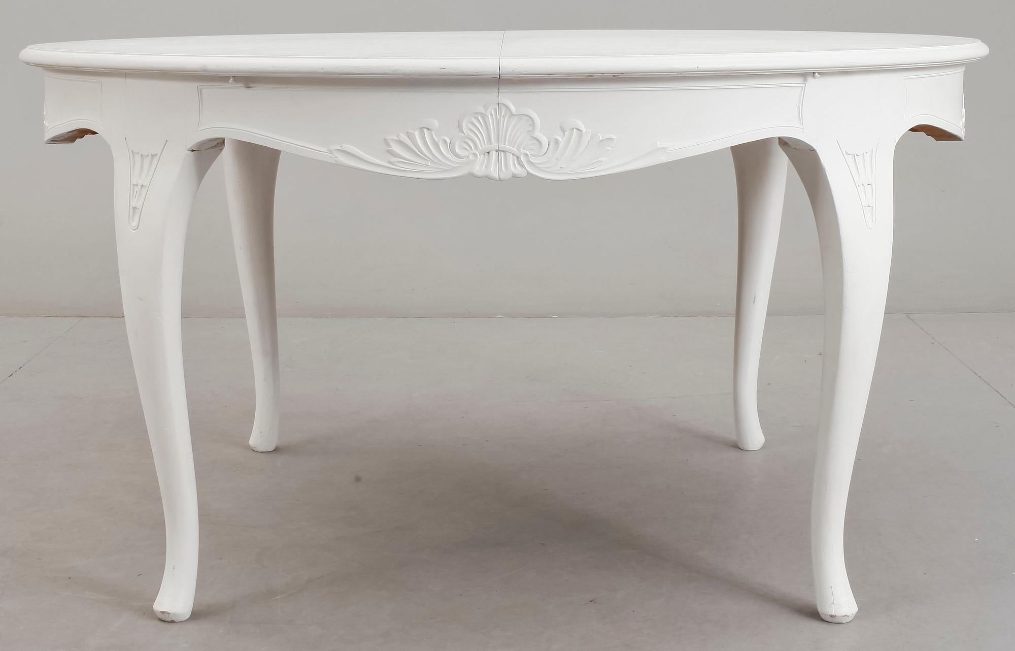 MATSALSBORD, rokokostil, 1900-talets första hälft.