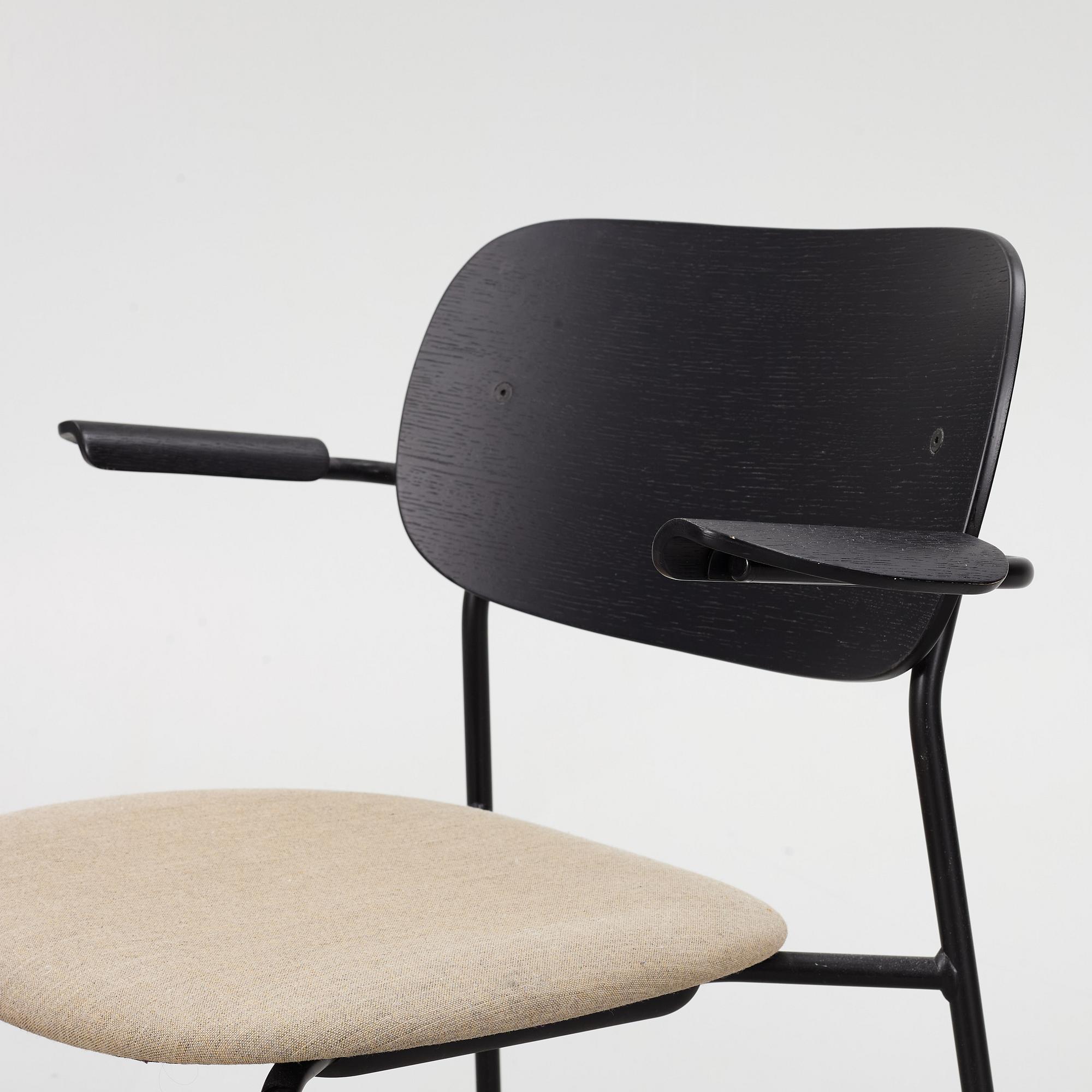 Norm Architects & Els Van Hoorebeeck, a set of three 'Co' chairs, "Co", Audo Copenhagen.