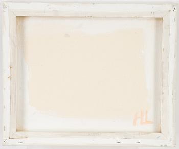 Hans Lannér, acrylic on canvas, signed verso.