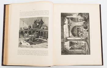 Georg Ebers, böcker i två volymer, "Aegypten", 2:a upplagan, Stuttgart & Leipzig 1879-80.