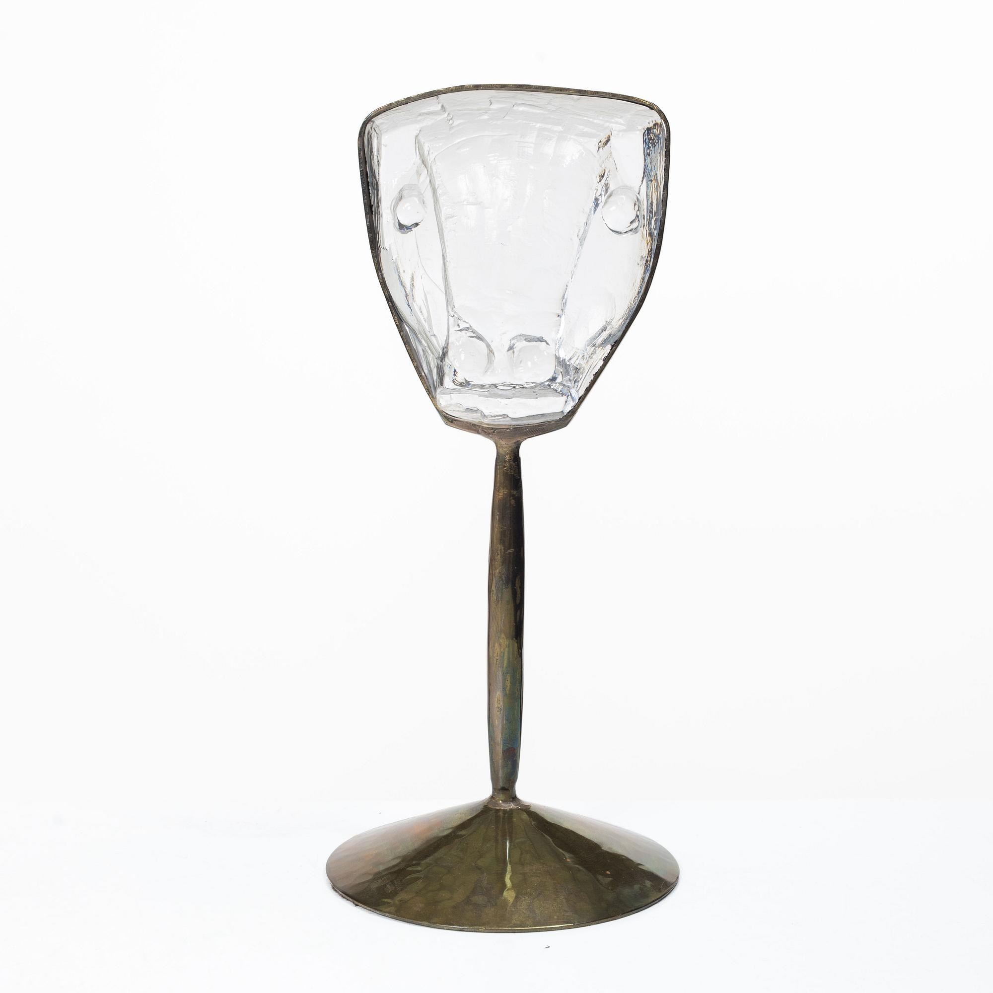 Erik Höglund, skulptur, glas, Boda.