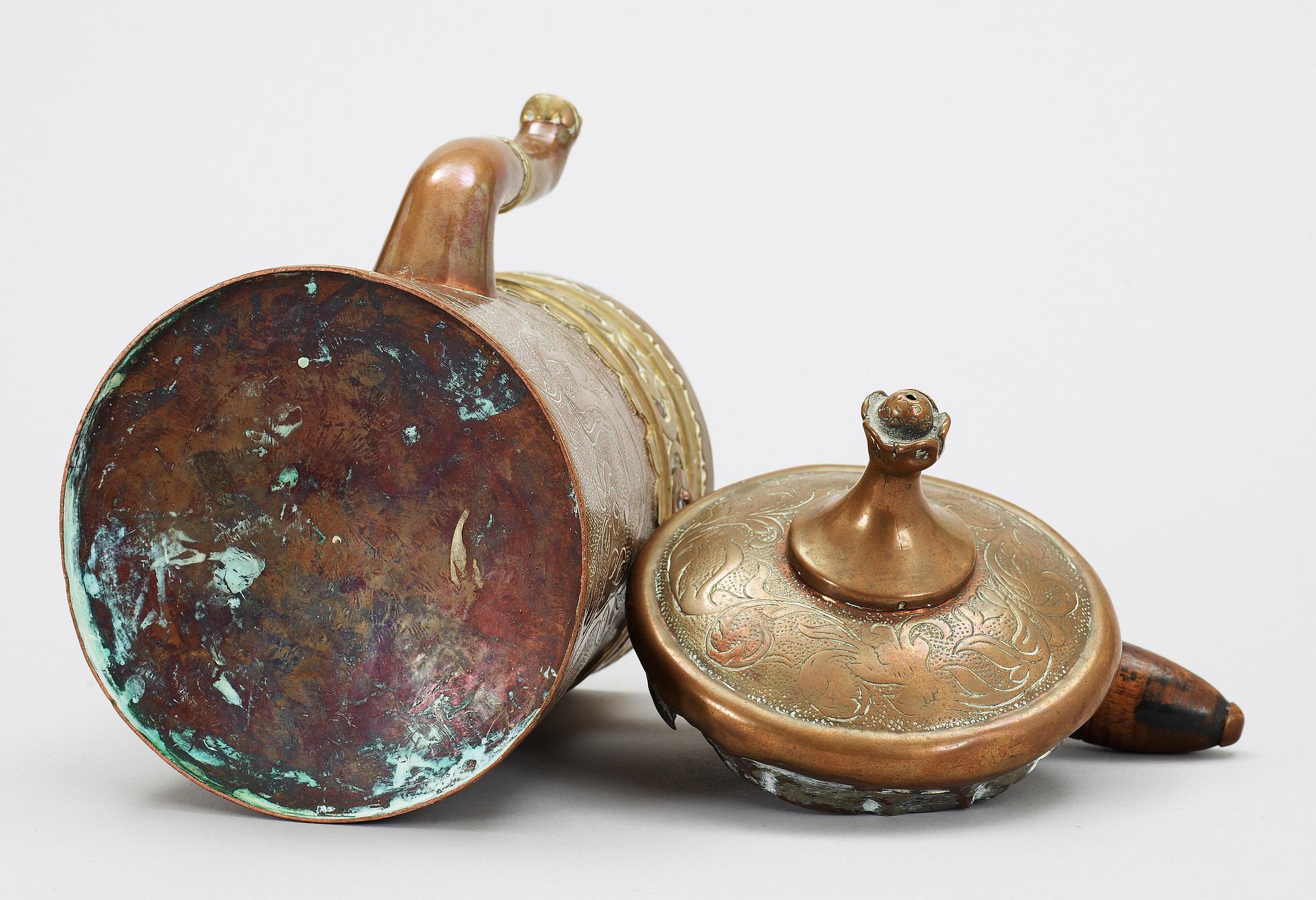 KANNA, koppar, delvis 1700-tal.