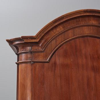 A Swedish rococo mahogany writing cabinet attributed to N. Dahlin (master in Stockholm-1761-87).