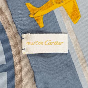 Cartier, scarf.