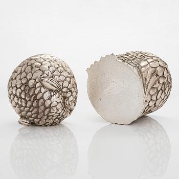 Mauro Manetti, jääpala-astia, Fonderia d'Arte, Italia 1960-luku.
