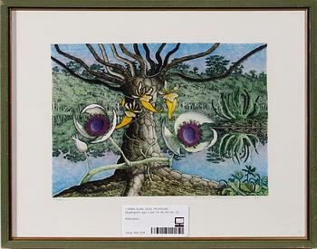 Karl Axel Pehrson · KARL AXEL PEHRSON, färglitografi, sign o dat -76. Nr 26/140.