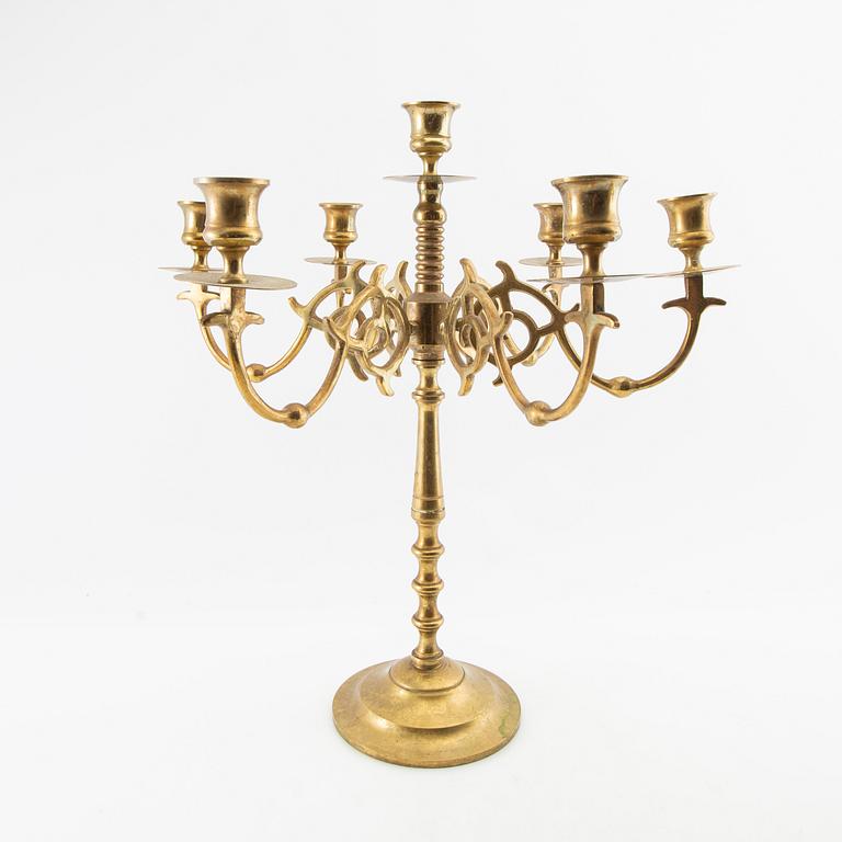 Candelabras a pair of the first half of the 20th century.