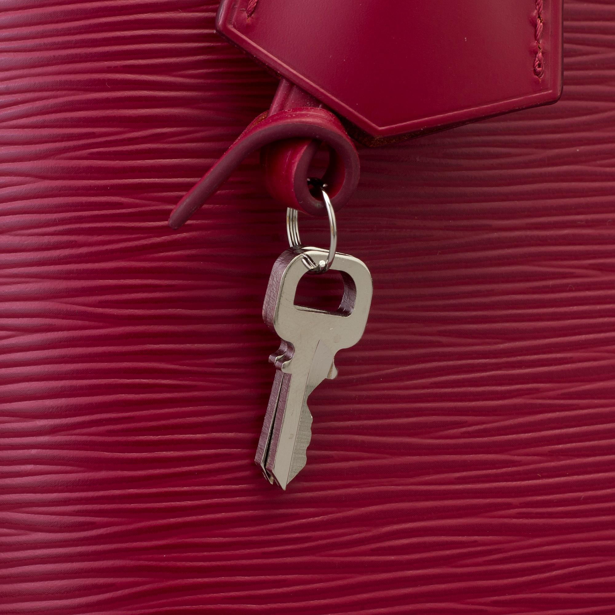 Bag by LOUIS VUITTON, "Alma epi".