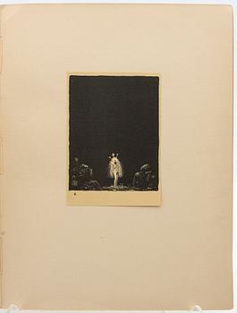 John Bauer, "Troll" ten lithographs in a folder.