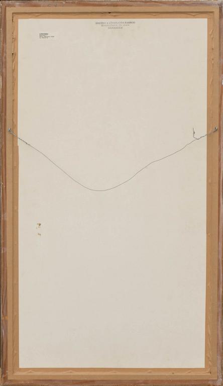 HILDING LINNQVIST, akvarell, monogramsignerad.