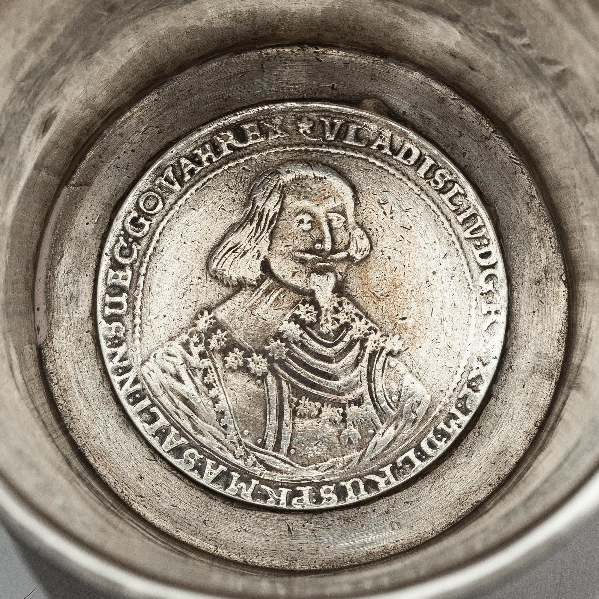 Lorens Andersson Wall, bägare, silver, Norrköping (verksam 1682-1695-). Barock.