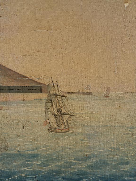 "Table Mountain", Kina, omkring 1800.