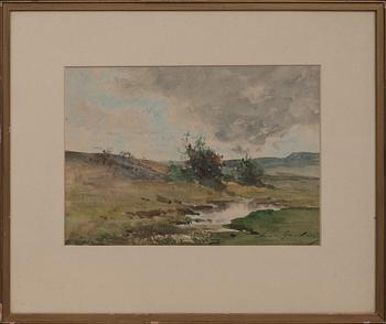 ANNA GARDELL-ERICSON, akvarell, signerad.