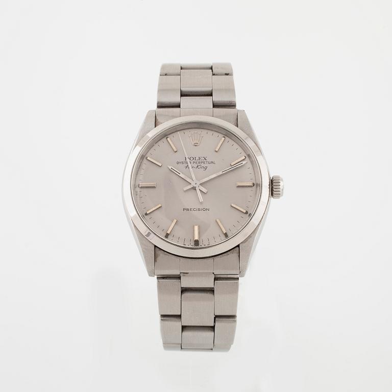 ROLEX, Oyster Perpetual, Air-King, Precision, armbandsur 34 mm.