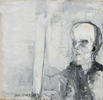 Staffan Hallström, Self-portrait.
