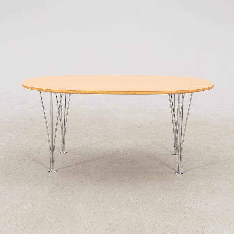 Bruno Mathsson & Piet Hein, "Superelips" coffee table for Fritz Hansen, Denmark 2004.