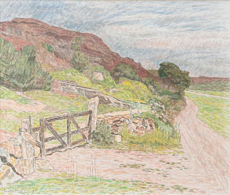 Frans Timén, "Landscape with a Gate" (Kämpersvik, northern Bohuslän).