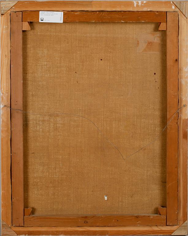 CARL GABRIEL WADELL, Oscar II, olja på duk, sign, otydligt dat 1900.