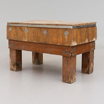 SLAKTBÄNK, 1900-talets andra hälft.