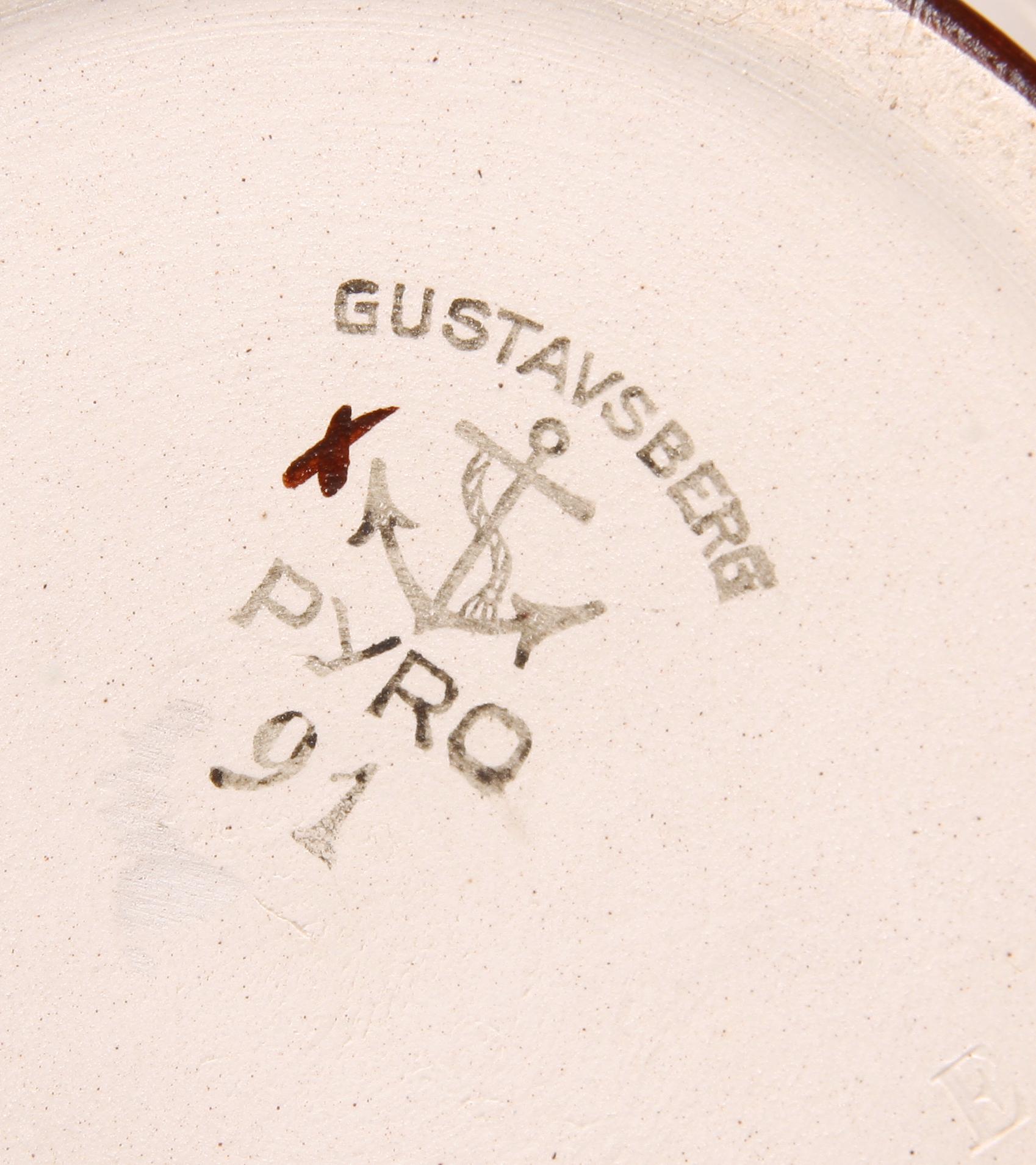 KRYDDBURKSUPPSÄTTNING, 14 delar, porslin "Pyro" Wilhelm Kåge Gustavsberg.