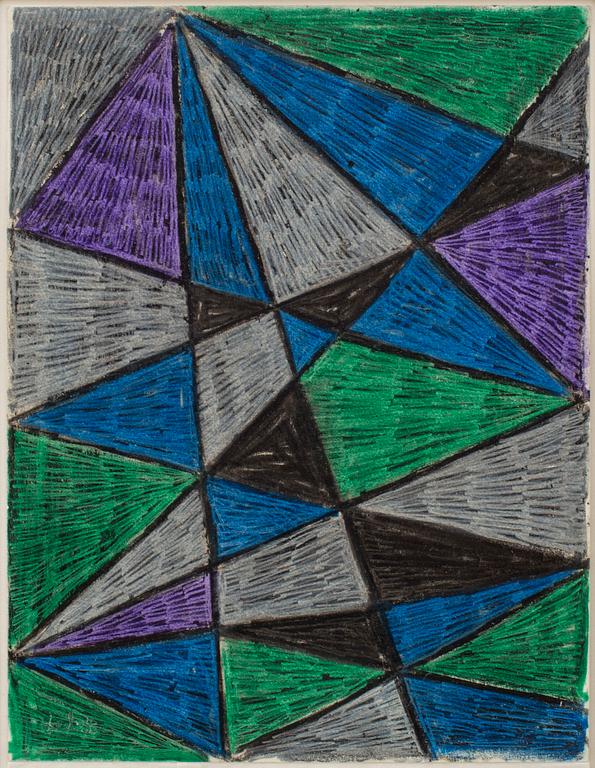 LARS ENGLUND, Chalk drawing, signed and dated -51.