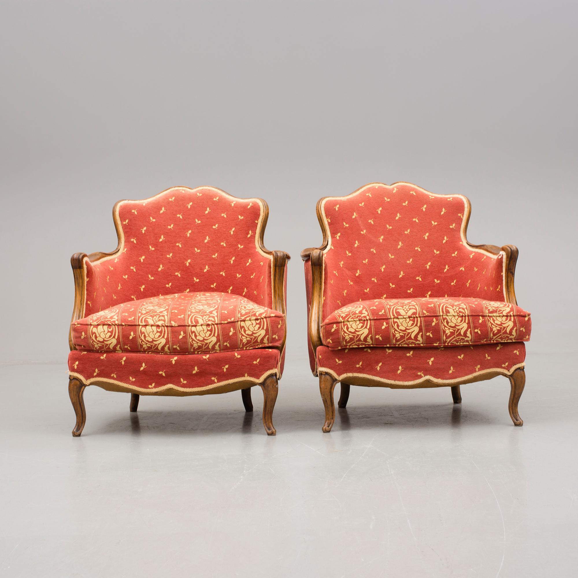 BERGÈRER, ett par, 1800-talets slut.