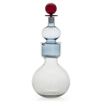 Kaj Franck, a decanter 'The Bells of Kremlin', signed K. Franck, Nuutajärvi, Notsjö -63.